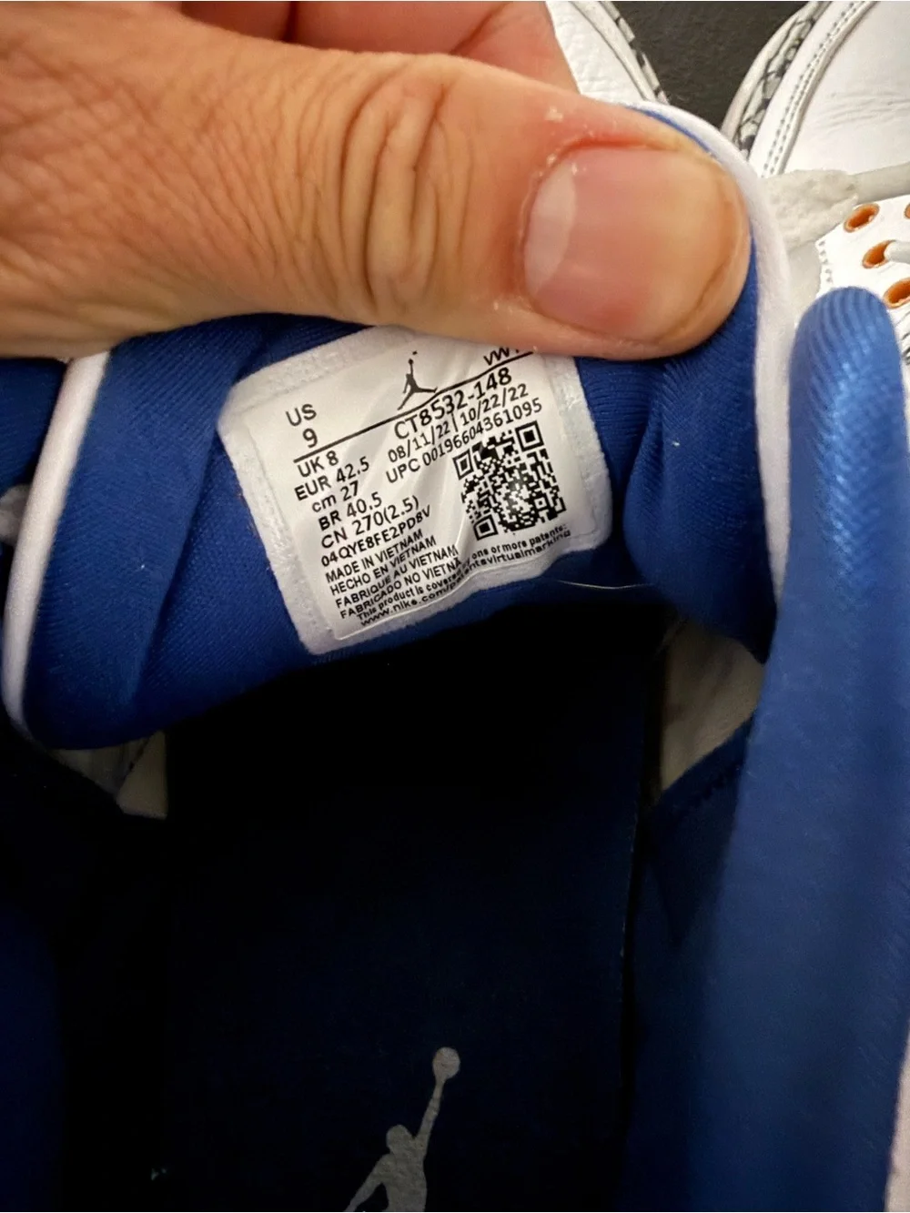 Air Jordan 3 Wizards